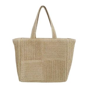 Bolso Simil Rafia Ca. K4392-15 Camel