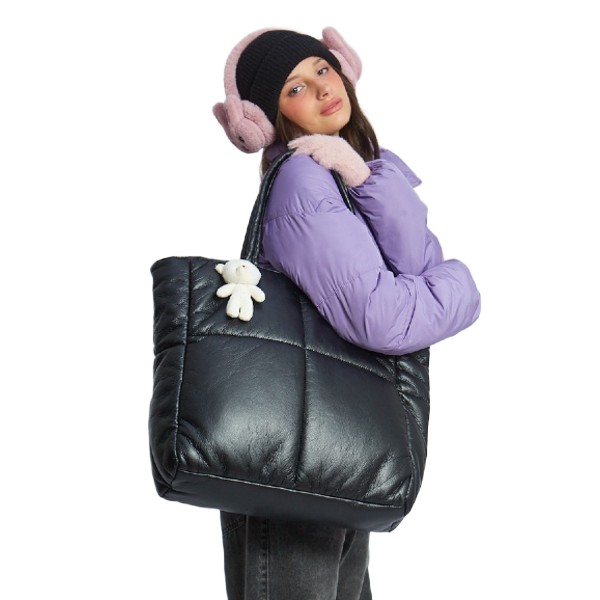 Bolso Puffer Ecocuero K3852-12 - Imagen 6