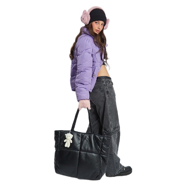 Bolso Puffer Ecocuero K3852-12 - Imagen 7