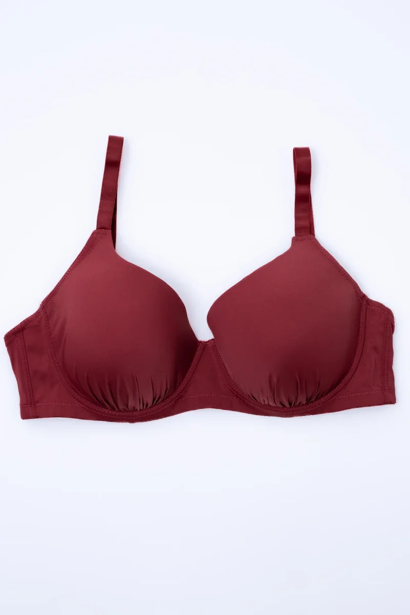 Brasier Curvy Liso Tinto Soft Touch Realce Natural Versátil - Imagen 4