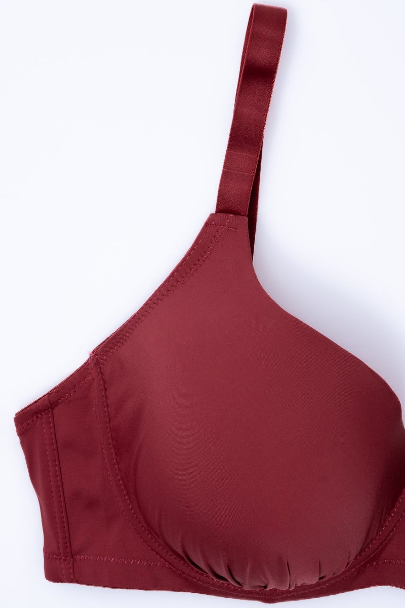 Brasier Curvy Liso Tinto Soft Touch Realce Natural Versátil - Imagen 2