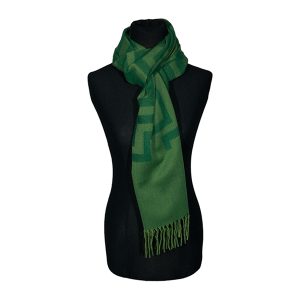 Bufanda Ancha FA. 23-Lab-Verde