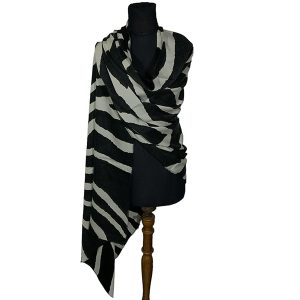 Pashmina importada CH. EC23-005 Negro