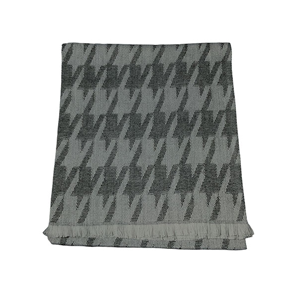 Bufandon XXL Plus FA. 24-Pied de Poule. Gris - Imagen 3