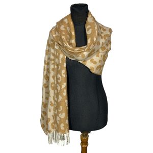 Bufandon XXL Angosto FA. 23-Animal-Beige
