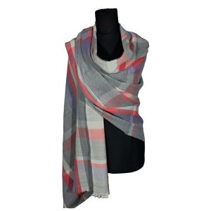 Bufandon XXL Plus FA. 23- Franjas-Gris