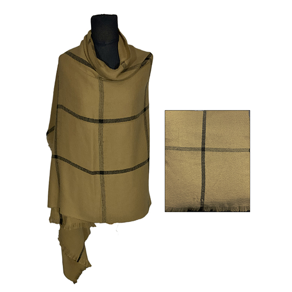 Bufandon XXL Plus FA. Line. Black. Camel
