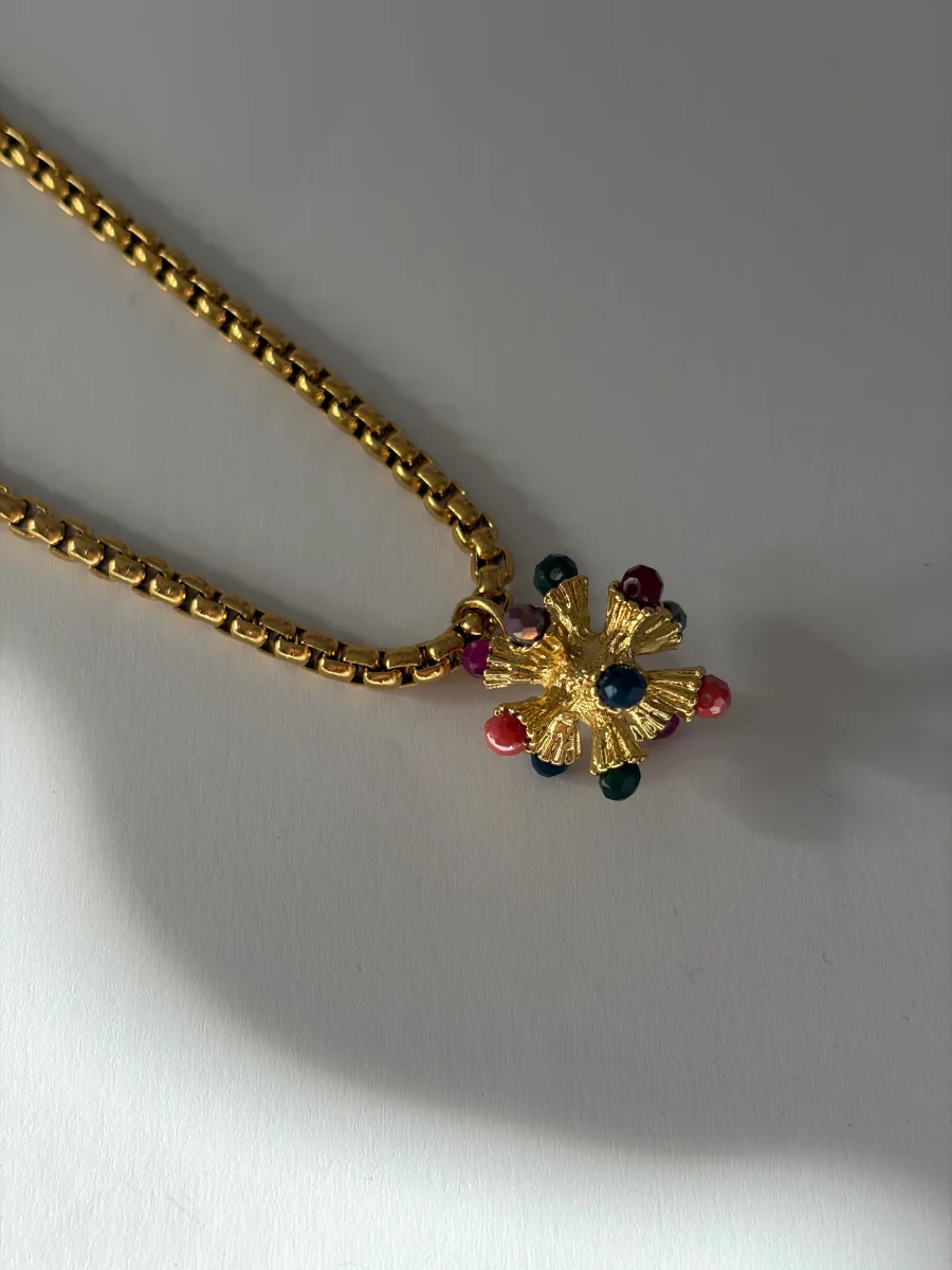 COLLAR FLOR DE SOL - Imagen 3
