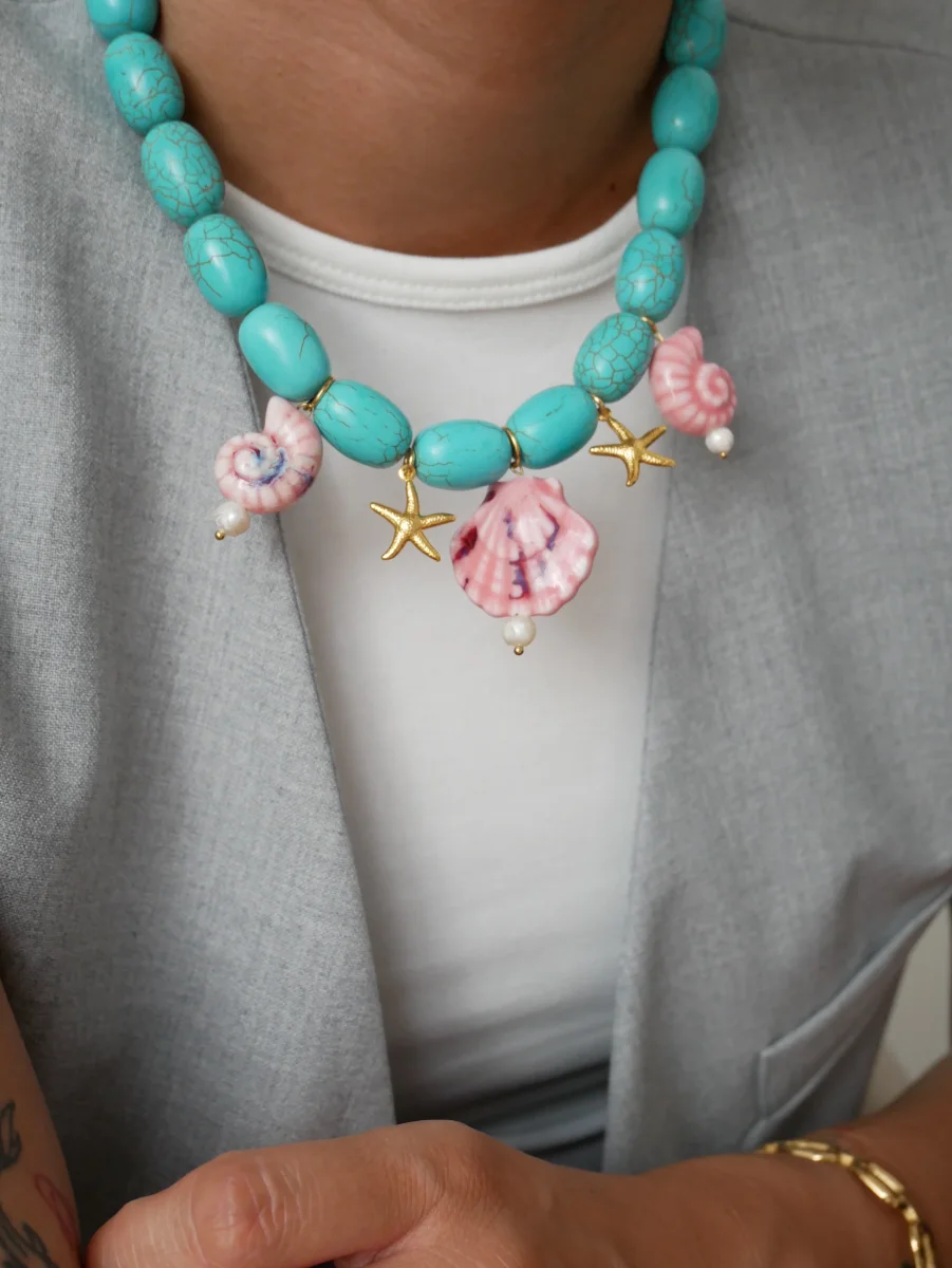COLLAR TURQUESA NATURAL - Imagen 3