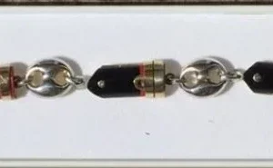 Pulsera de galones plata de ley