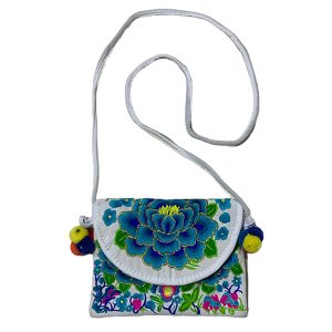 BANDOLERA BORDADA CH. AS-259A Blanco