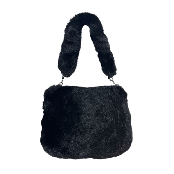 Cartera Peluda K3801-12 Negro - Imagen 2
