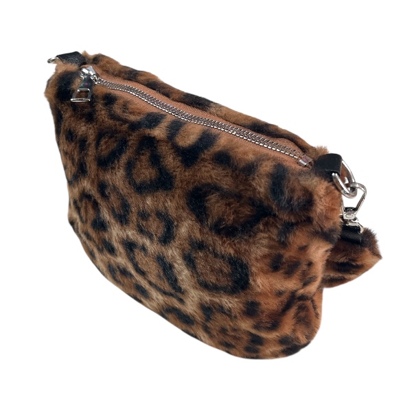 Cartera Peluda K3801-2 Animal Print - Imagen 3