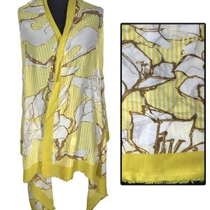 CHALINA / PAREO /PAÑUELO CH. EC-3105-AMARILLO