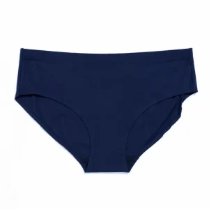 Panti Curvy Liso Azul Marino Algodón Stretch Tallas Extras