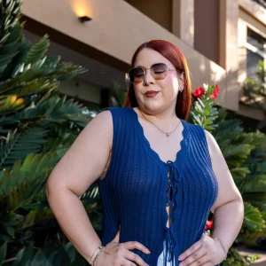 Chaleco Curvy Sin Mangas Tejido Informal Elegante Versátil