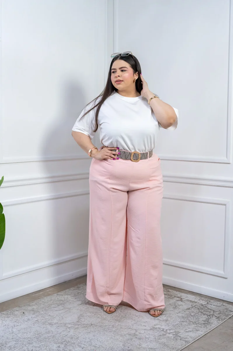 Playera Curvy Oversize Algodón Stretch Comodidad Urbana - Imagen 9
