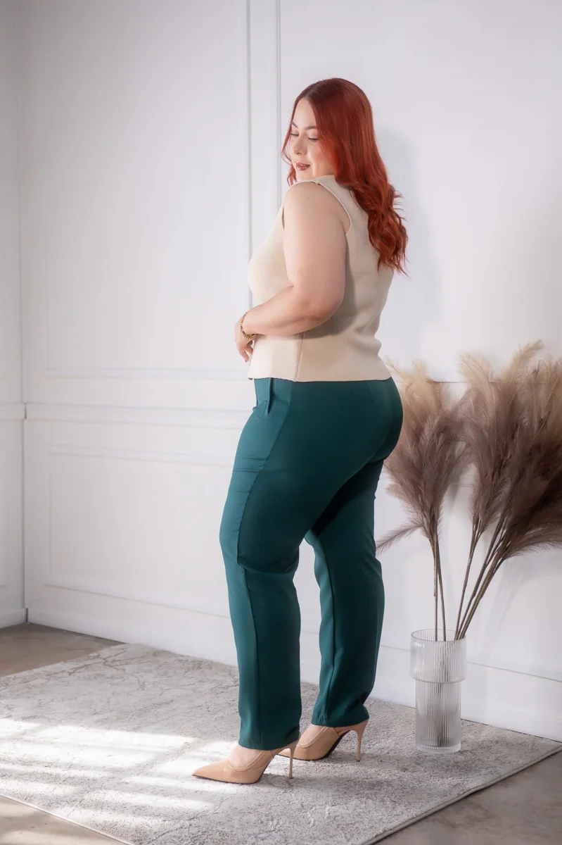 Chaleco punto beige - Imagen 5