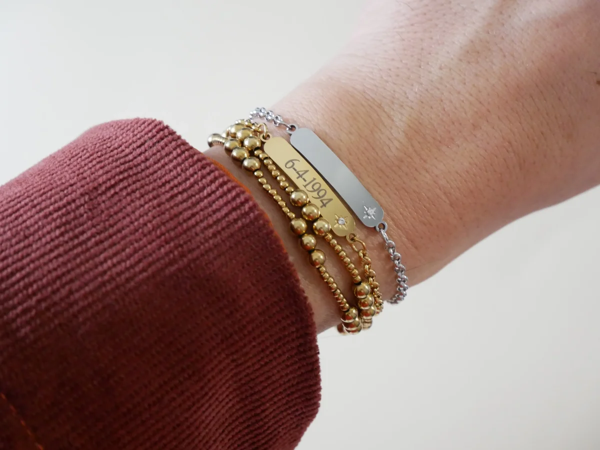PULSERA CON CIRCONITA (Personalizable) - Imagen 4