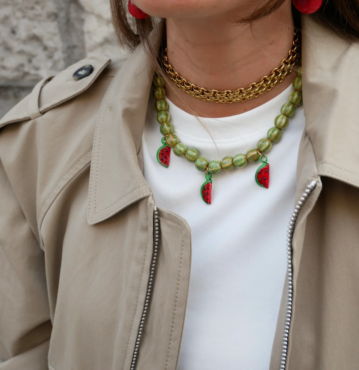COLLAR SANDÍAS 🍉 - Imagen 3