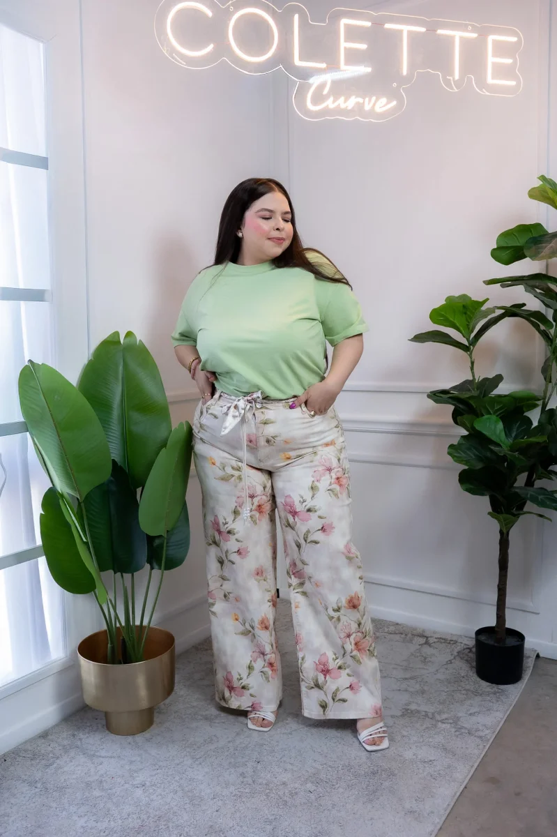 Playera Curvy Oversize Algodón Stretch Colores Vibrantes - Imagen 4