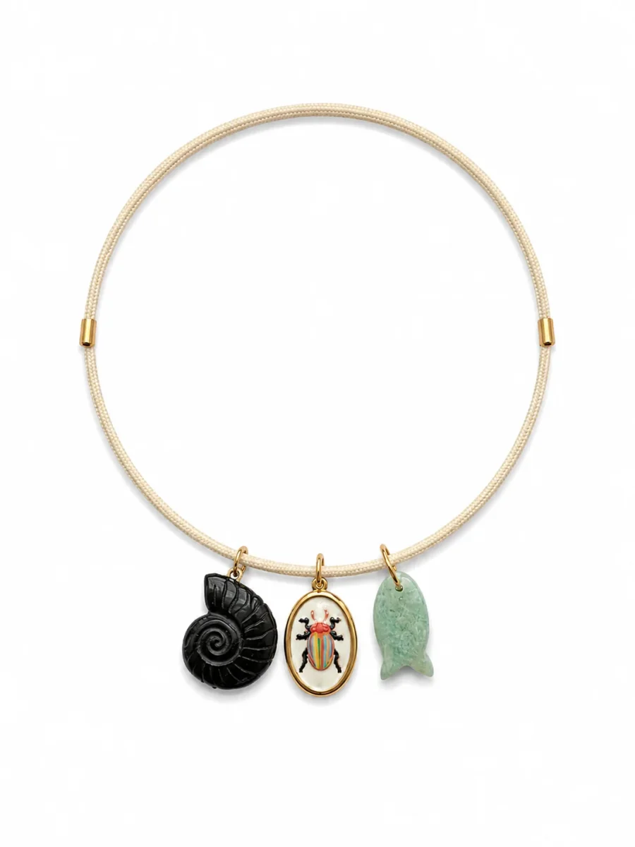 CHARM MEDALLA ESCARABAJO RELIEVE - Imagen 4