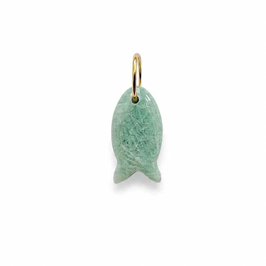 CHARM PEZ AMAZONITA NATURAL