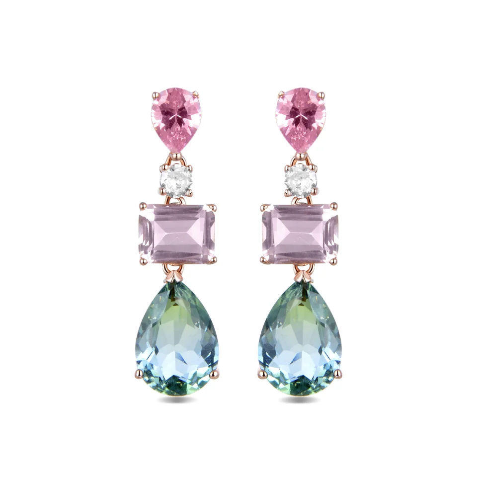 Pendientes Edri Plata De Ley 925