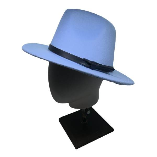 Sombrero. CH-EC-22-2 / 3281. Indiana Jones. Celeste. - Imagen 2