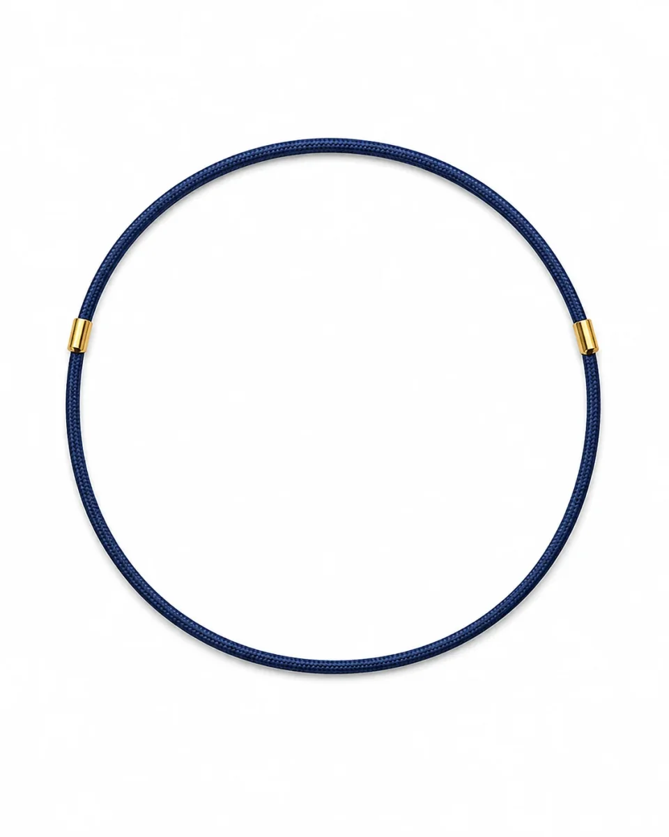 CORDÓN NYLON MAGNÉTICO AZUL MARINO