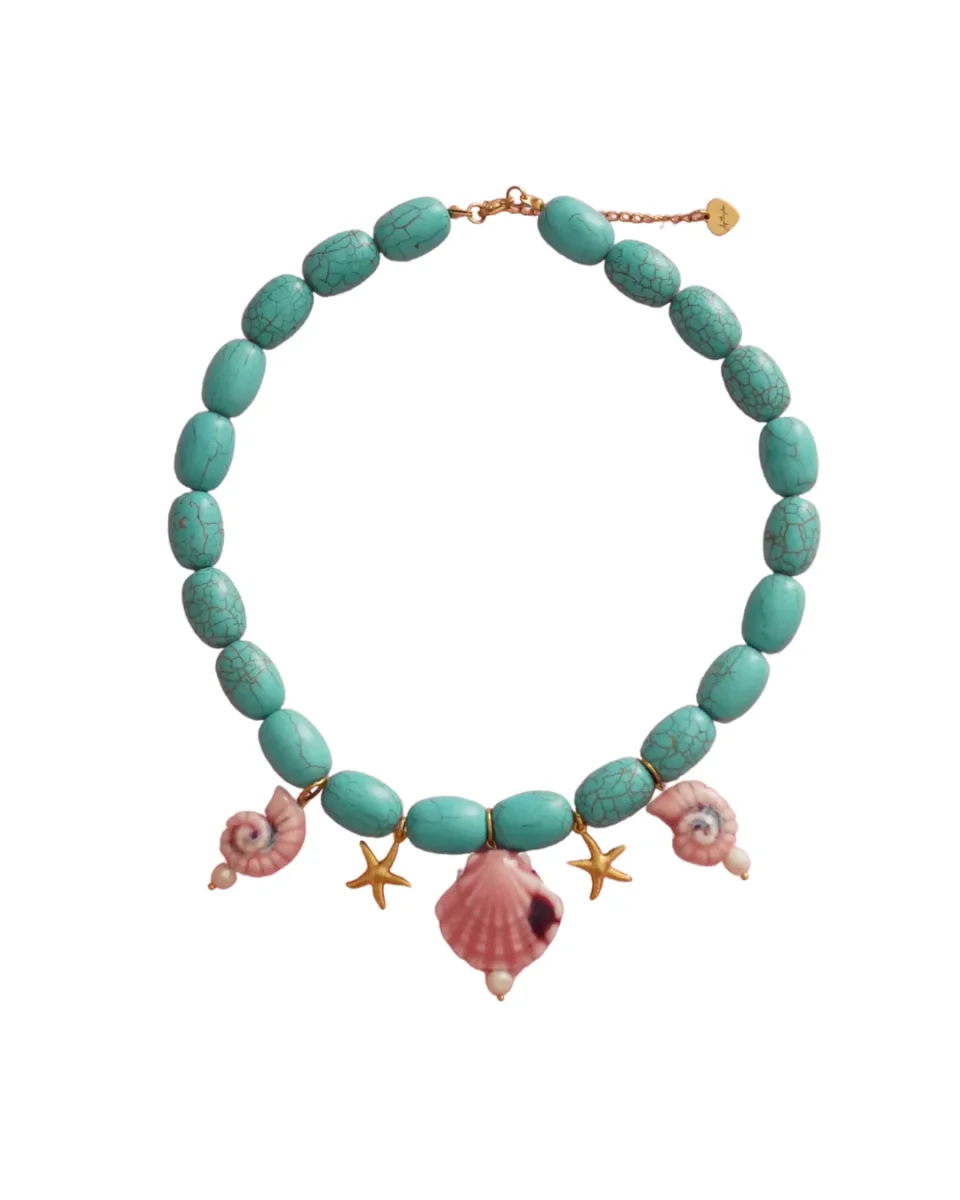 COLLAR TURQUESA NATURAL - Imagen 2