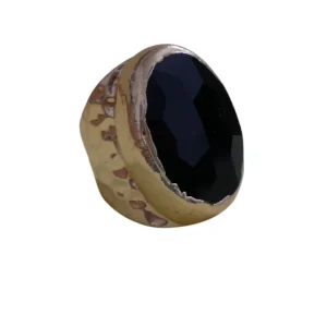 ANILLO CRISTAL NEGRO