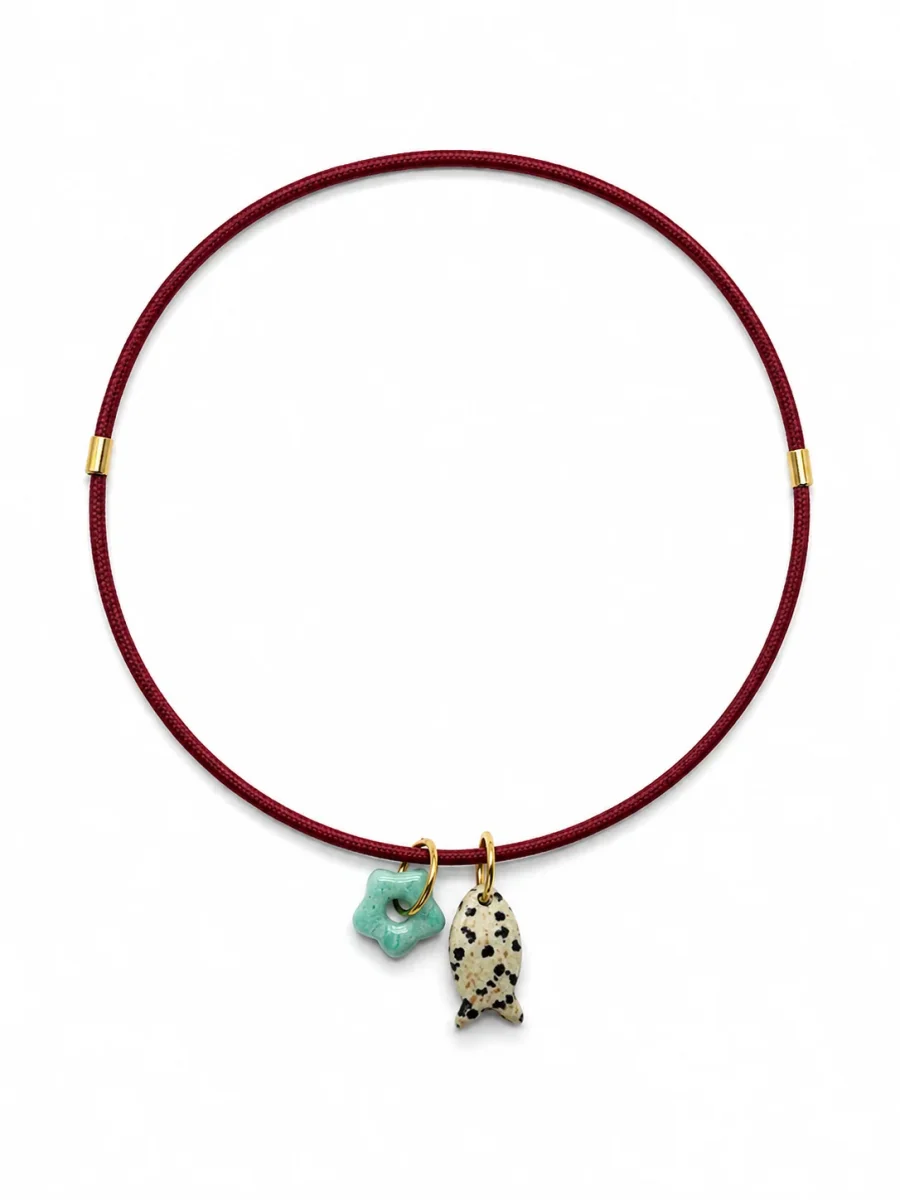 CHARM FLOR AMAZONITA NATURAL - Imagen 3