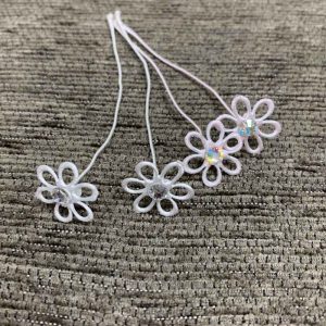 Flores Rosas para el Cabello