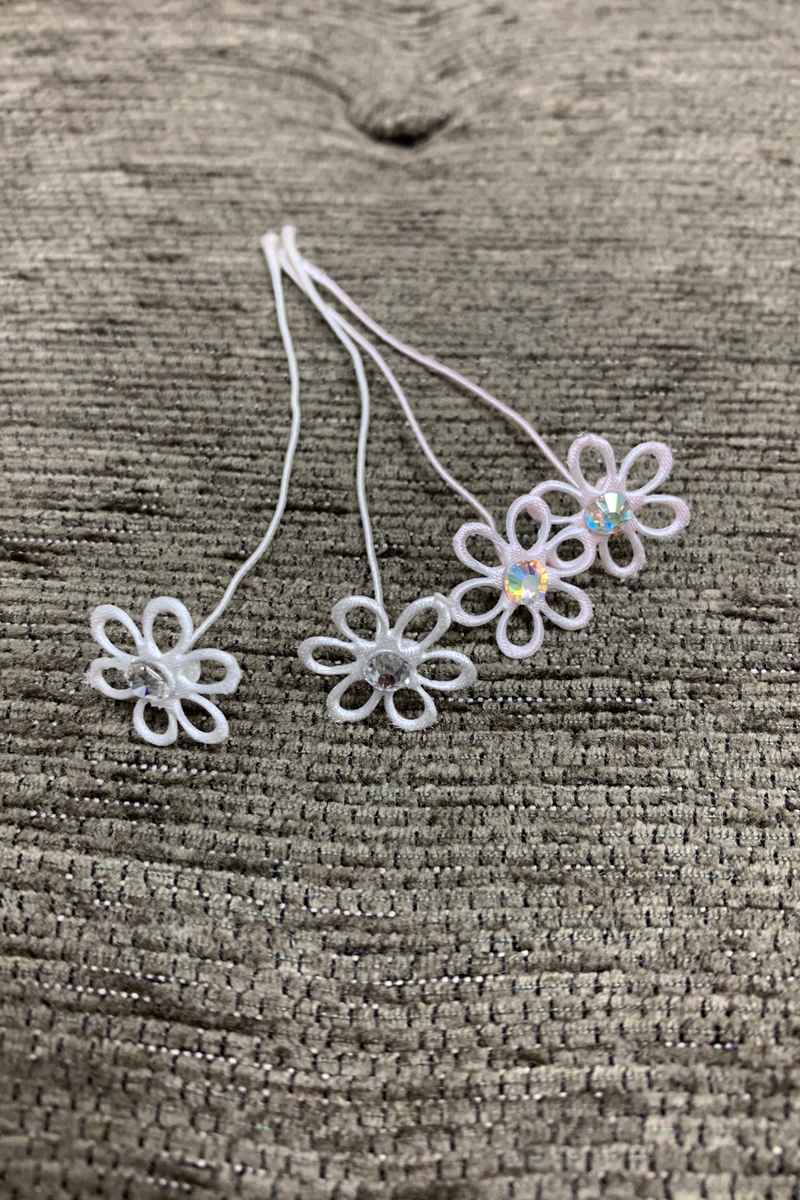 Flores Rosas para el Cabello - Imagen 2