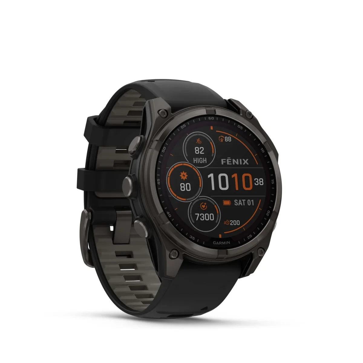 fēnix® 8 – 47 mm, Solar, Sapphire Sapphire, Titanio con revestimiento de DLC, nº ref : 010-02906-11 - Imagen 7