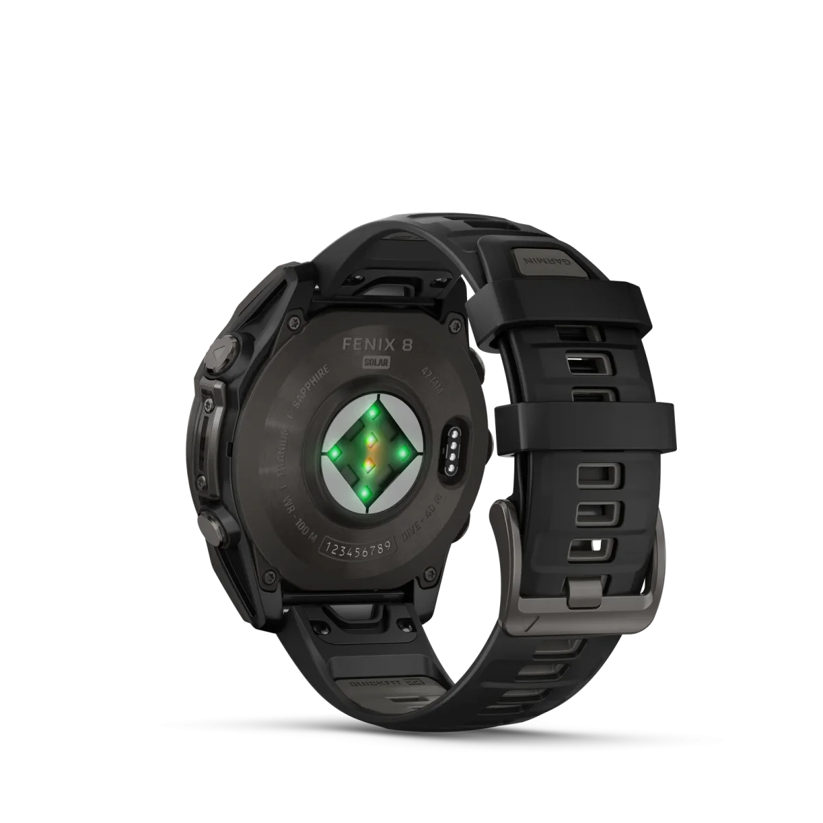 fēnix® 8 – 47 mm, Solar, Sapphire Sapphire, Titanio con revestimiento de DLC, nº ref : 010-02906-11 - Imagen 5