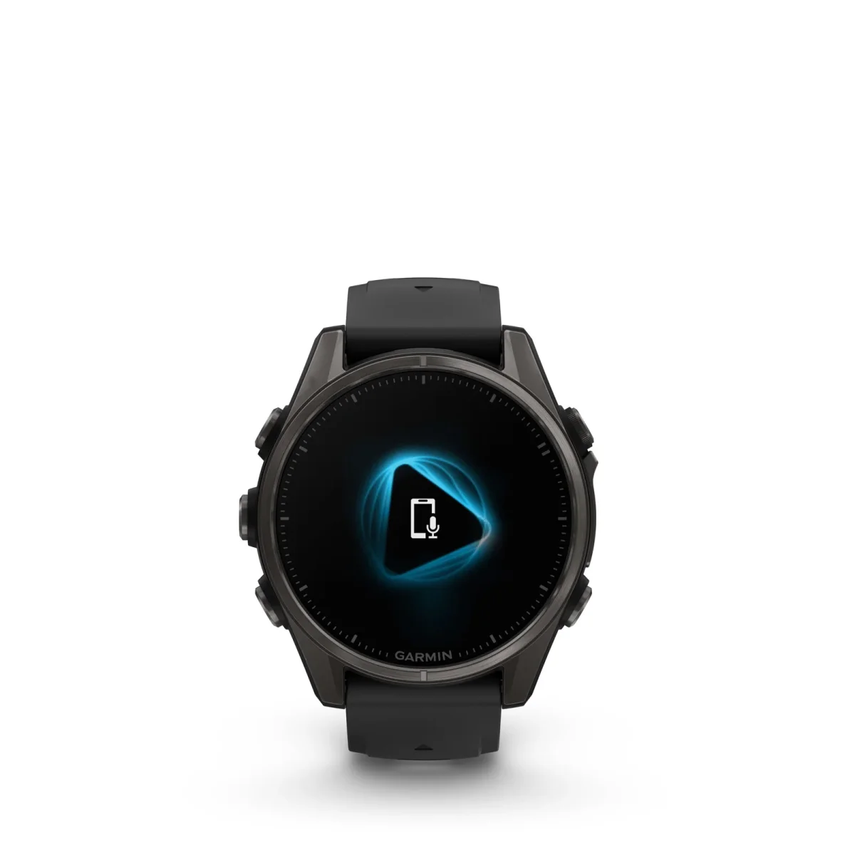 fēnix® 8 – 43 mm, AMOLED Sapphire, Titanio con revestimiento de DLC con correa de silicona negra/gris  nº ref: 010-02903-21 - Imagen 7