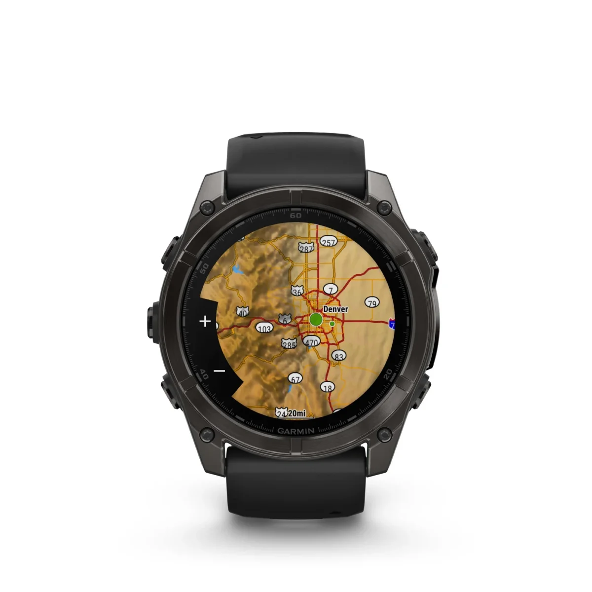 fēnix® 8 – 51 mm, AMOLED Sapphire, DLC de color gris carbón con correa de silicona negra nº ref: 010-02905-21 - Imagen 7