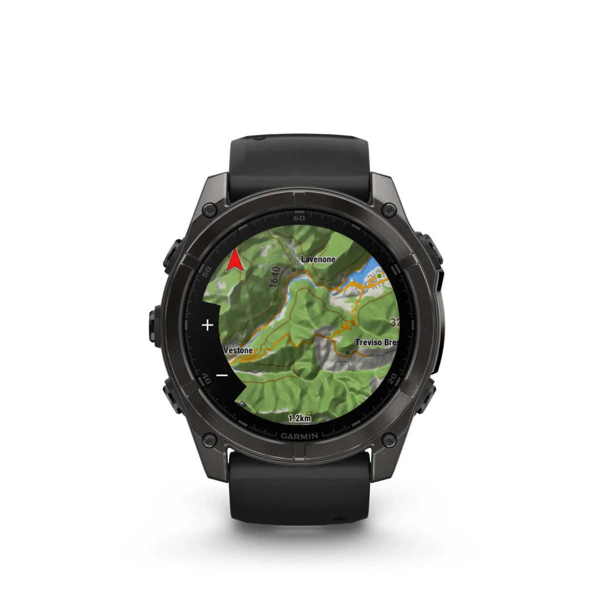 fēnix® 8 – 51 mm, AMOLED Sapphire, DLC de color gris carbón con correa de silicona negra nº ref: 010-02905-21 - Imagen 4