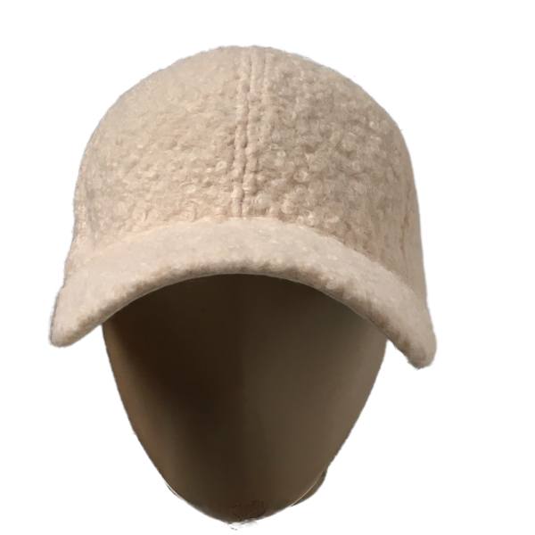 GORRA BUCLE TIPO LANA. CH. EC-A2127. CRUDO. - Imagen 4