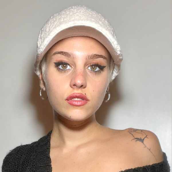 GORRA BUCLE TIPO LANA. CH. EC-A2127. CRUDO. - Imagen 5