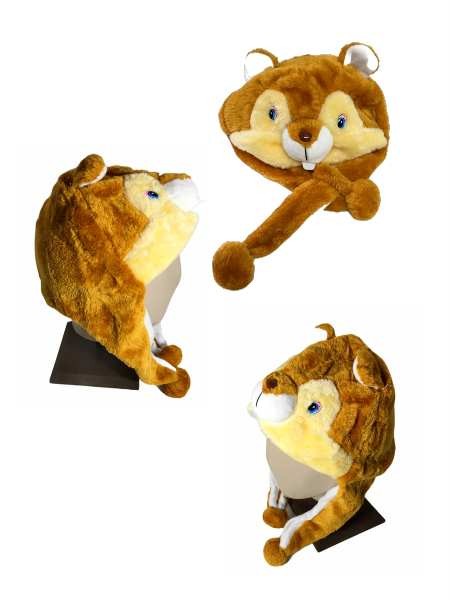 GORRO ANIMALITOS. CH. EC-4001. ARDILLA-3.