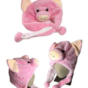 GORRO ANIMALITOS. CH. EC-4001. PORKY-1.