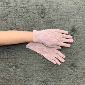 Guante de Encaje Rosa