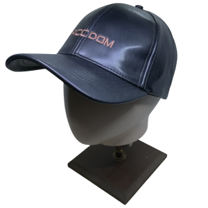 Gorra De Eco Cuero CH. EC24-014 Negro