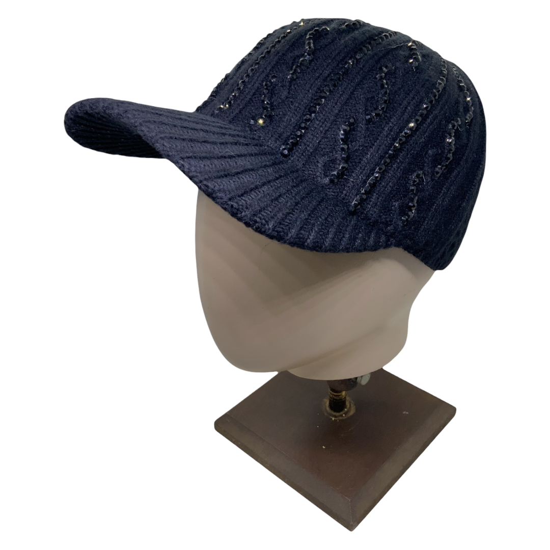 Gorra De Lanilla Con Strass Ch. EC24-002
