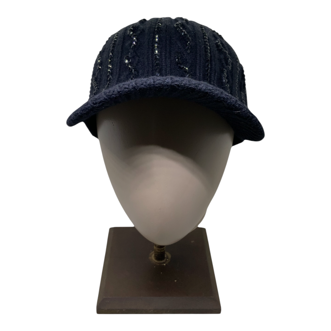 Gorra De Lanilla Con Strass Ch. EC24-002 - Imagen 3