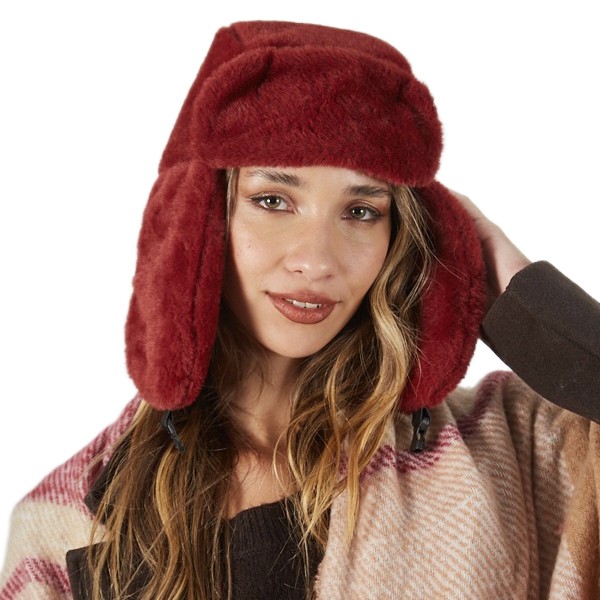 Gorro Aviador Y2045-18 Bordo - Imagen 4