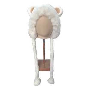 Gorro Con Orejas Y2040-13 Crudo